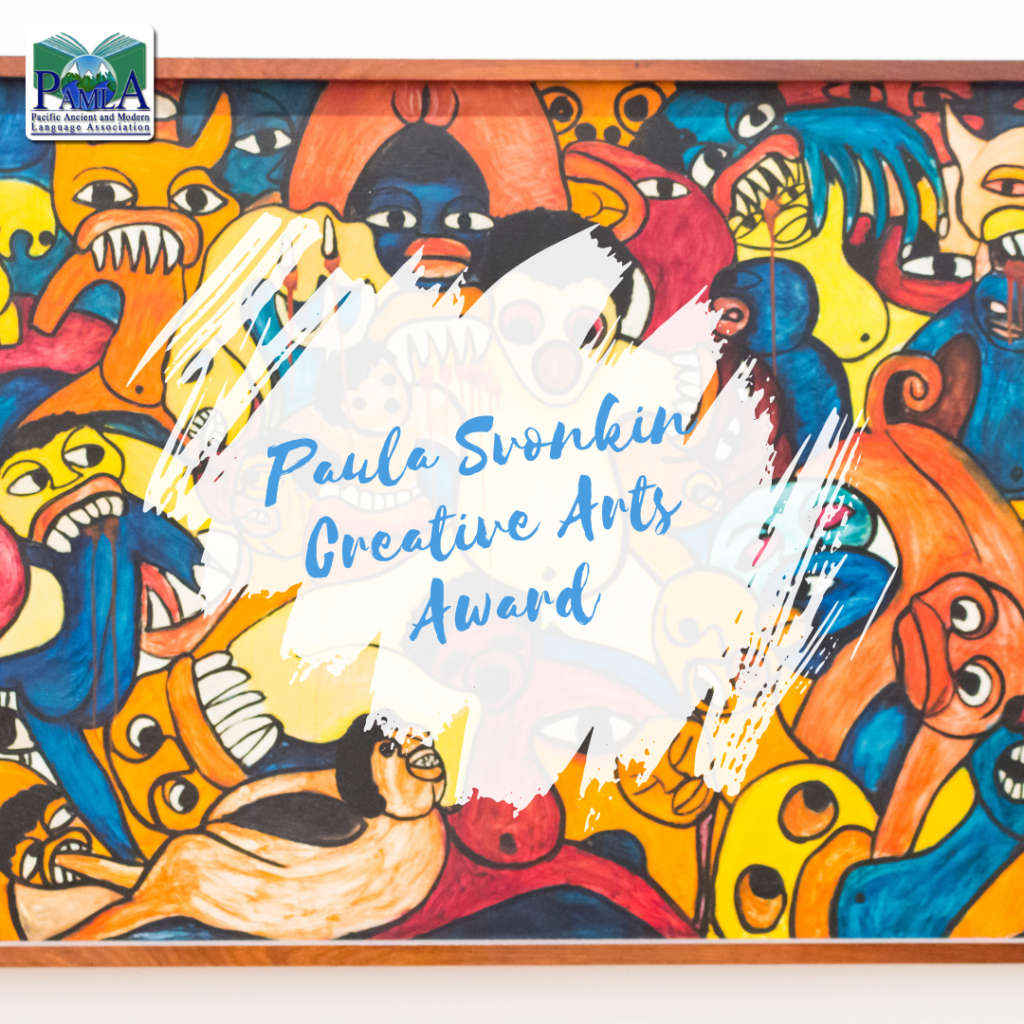 PAMLA 2024: Paula Svonkin Creative Arts Award