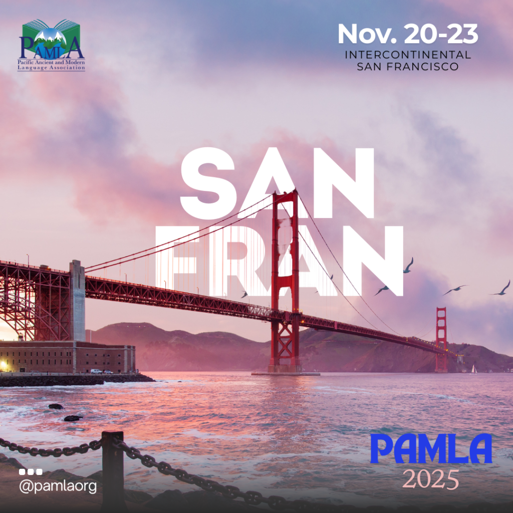 PAMLA 2025: San Francisco, November 20-23